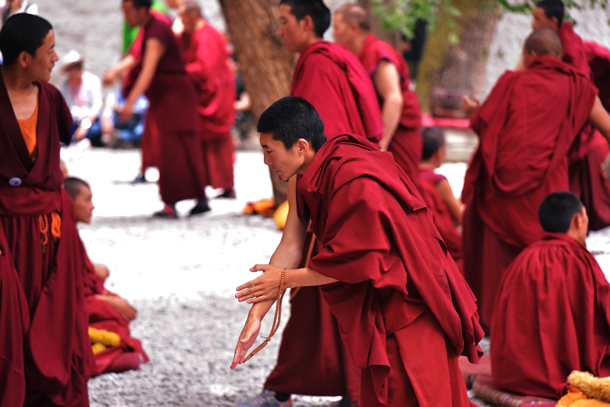  Debate in Sera Monastery | Foto da Liu Bin