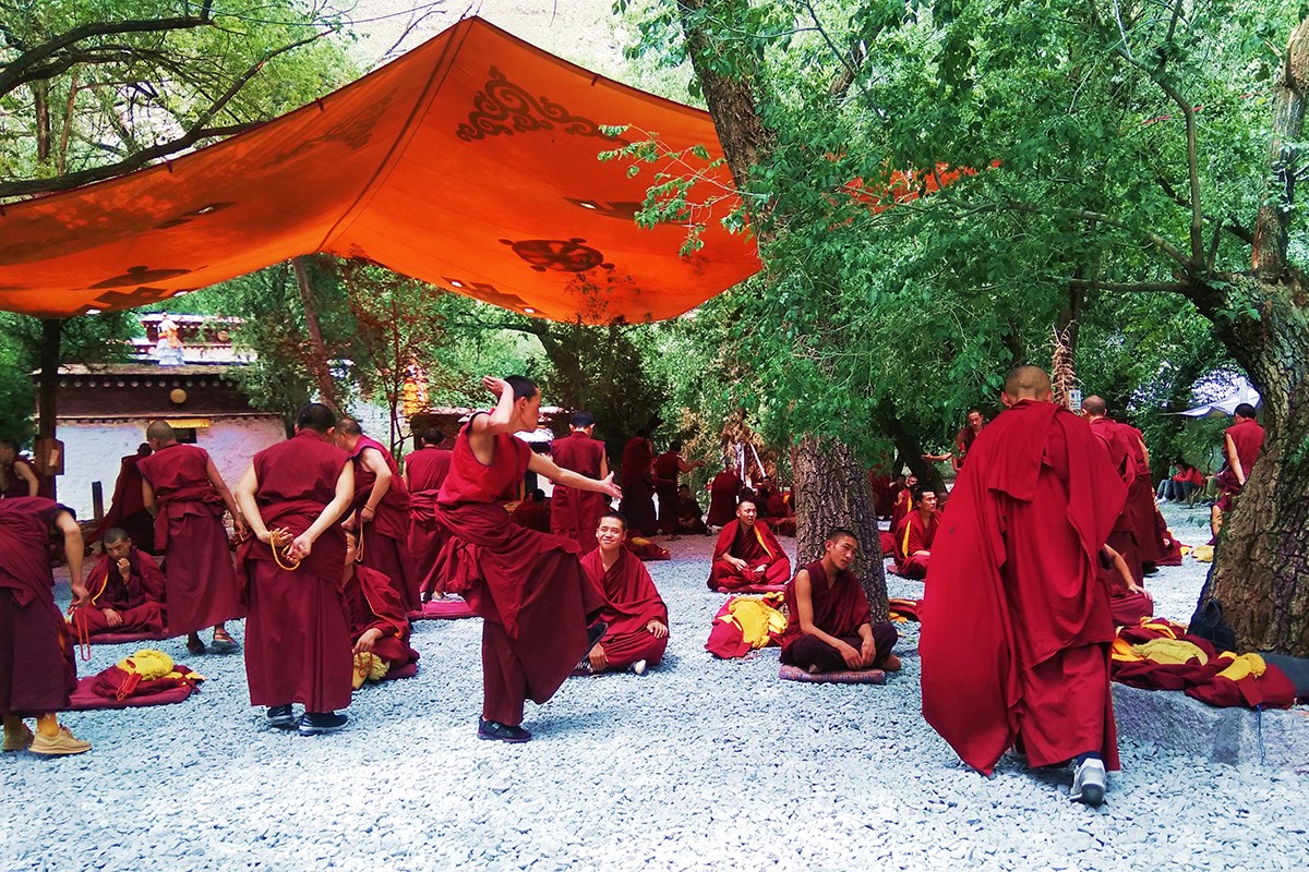 Debate in Sera Monastery | Foto da Liu Bin