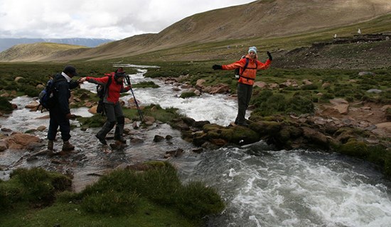 Escursionismo del Tibet da Tsurpu a Yangbajing
