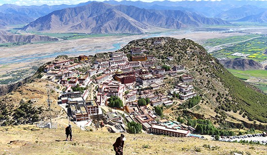 L‘escursionismo da Gandan a Samye in Tibet