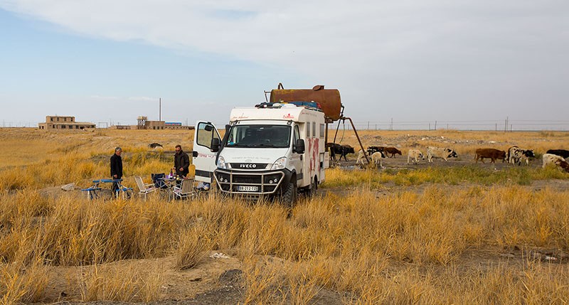 Camping in Xinjiang