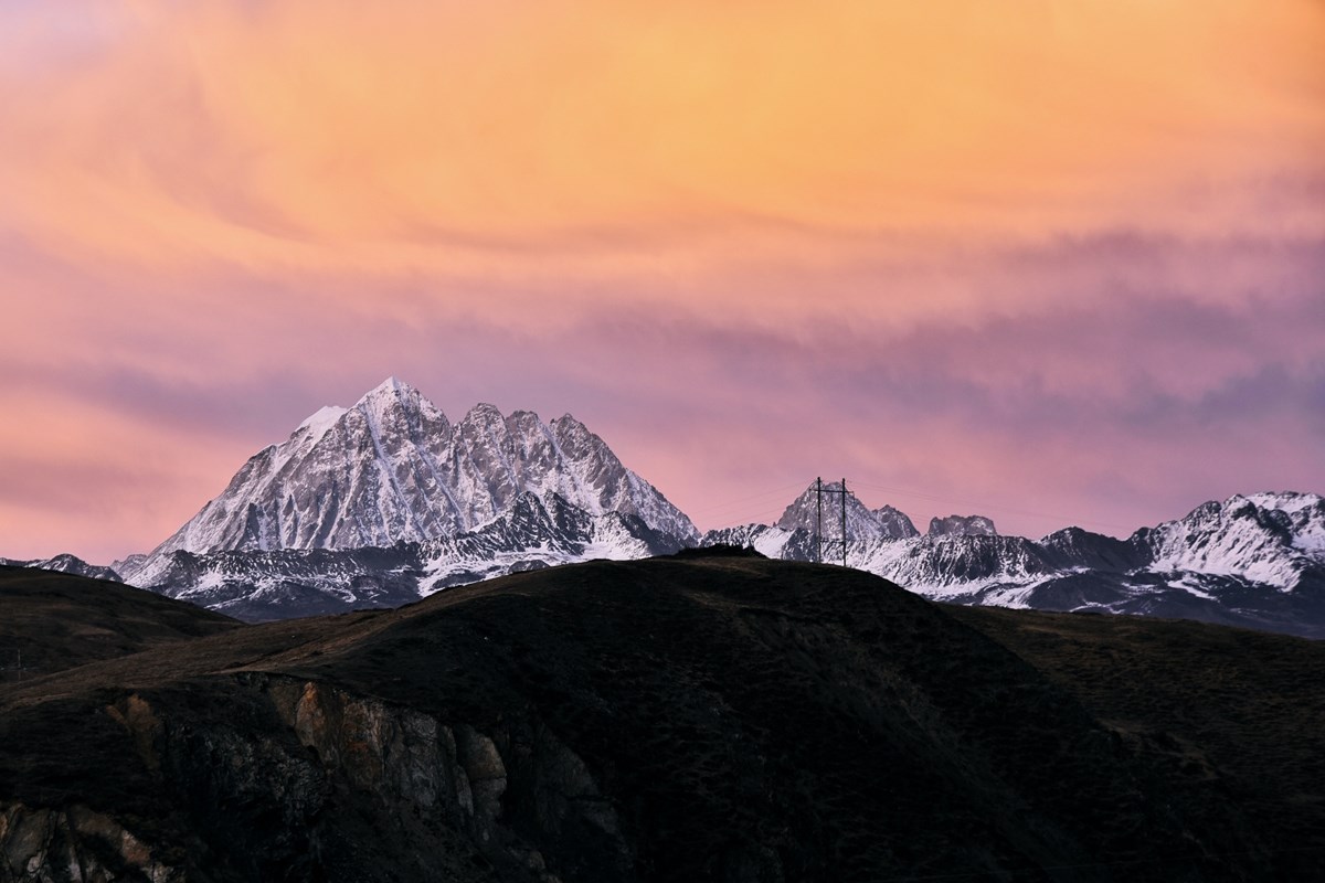 Sunset of Yala Mountain | Foto da Liu Bin