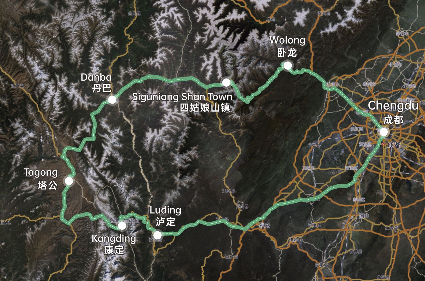 Impressione di Danba e Tagong nel Sichuan Occidentale