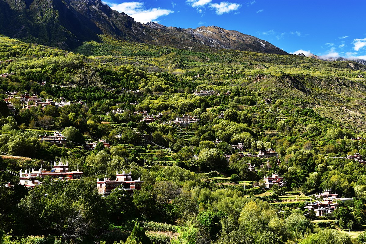 Jiaju Village in Danba | Foto da Liu Bin