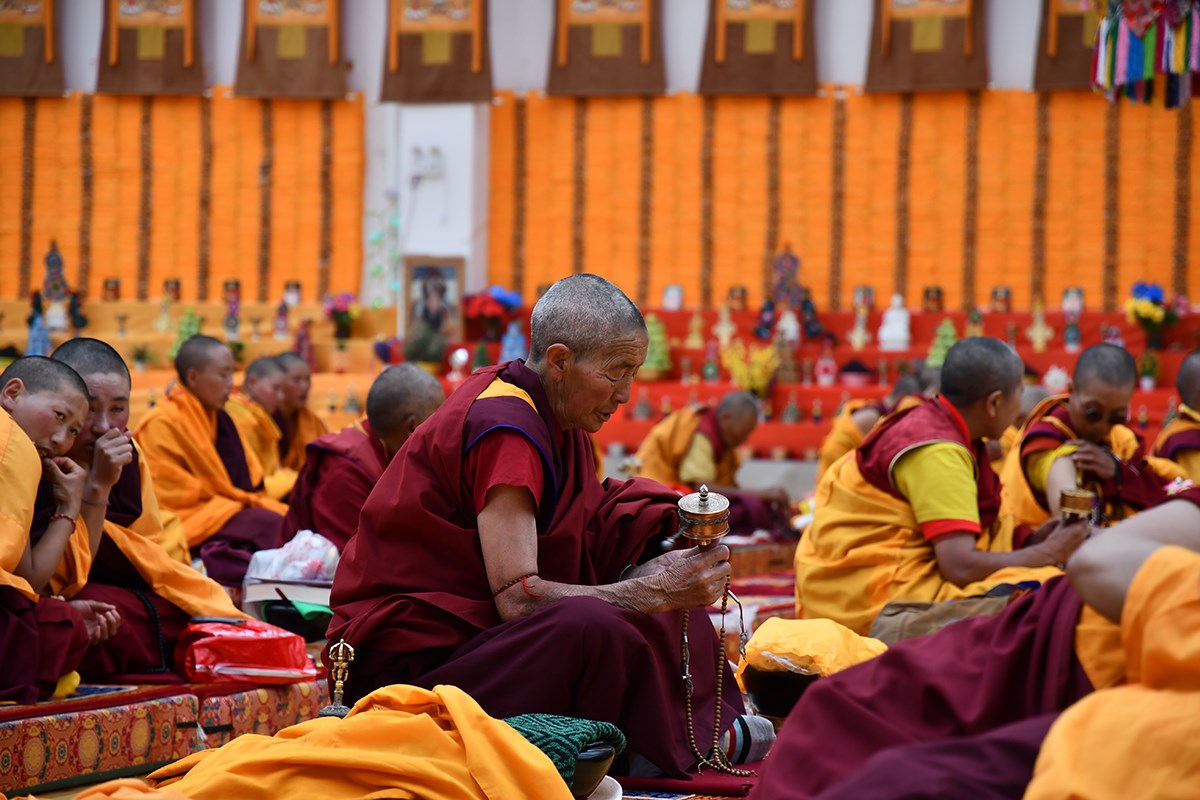 Gyergo Nunnery in Tagong | Foto da Liu Bin