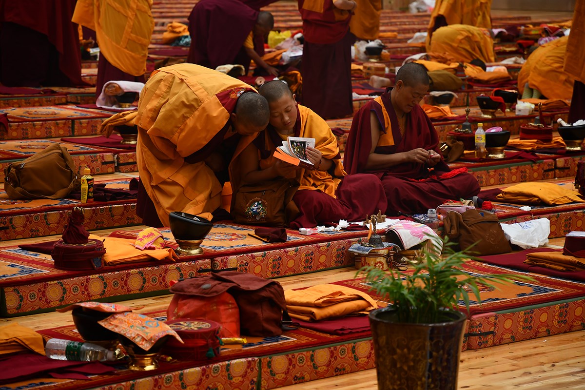 Gyergo Nunnery in Tagong | Foto da Liu Bin