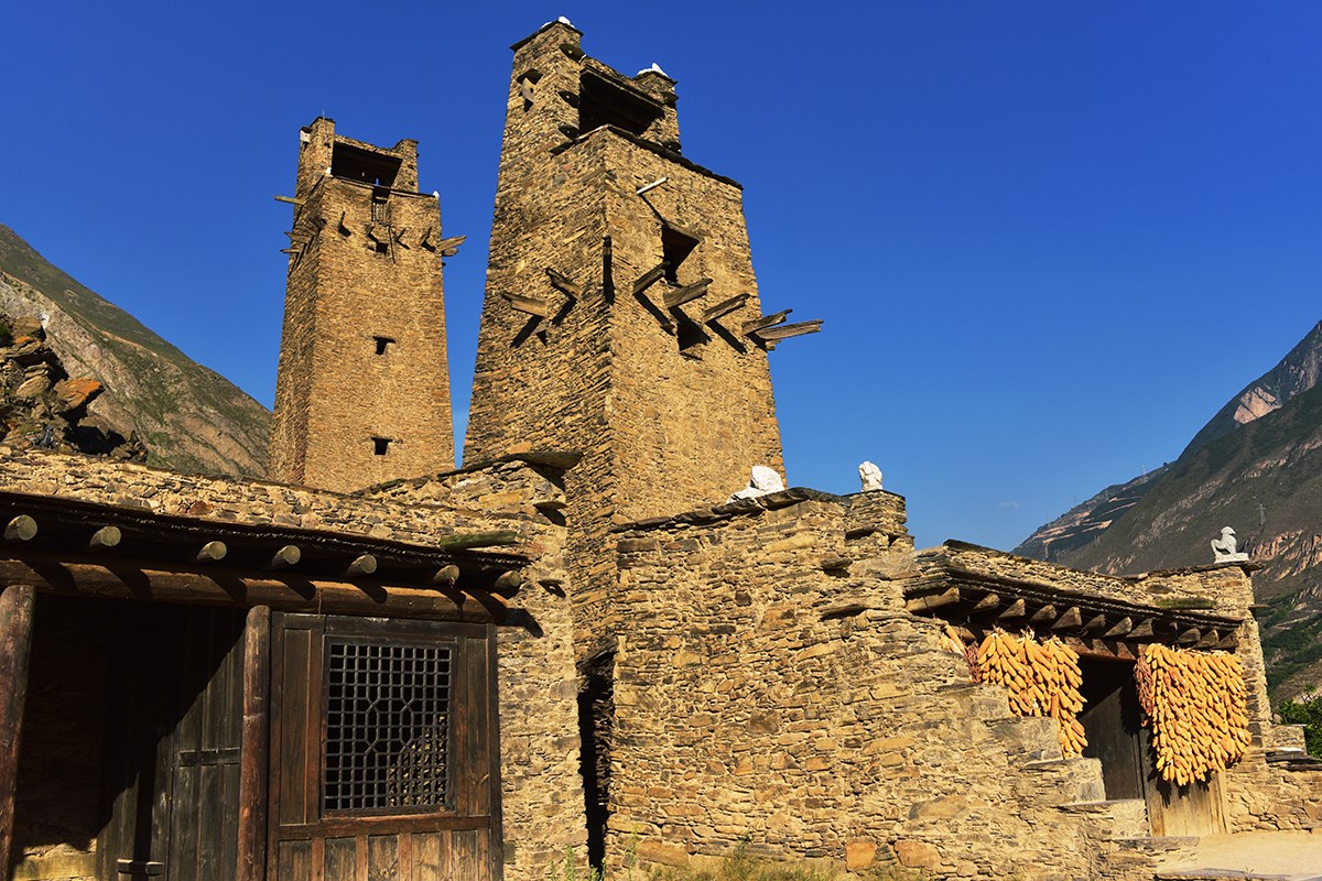 Taoping Village of Qiang Minority | Foto da Liu Bin