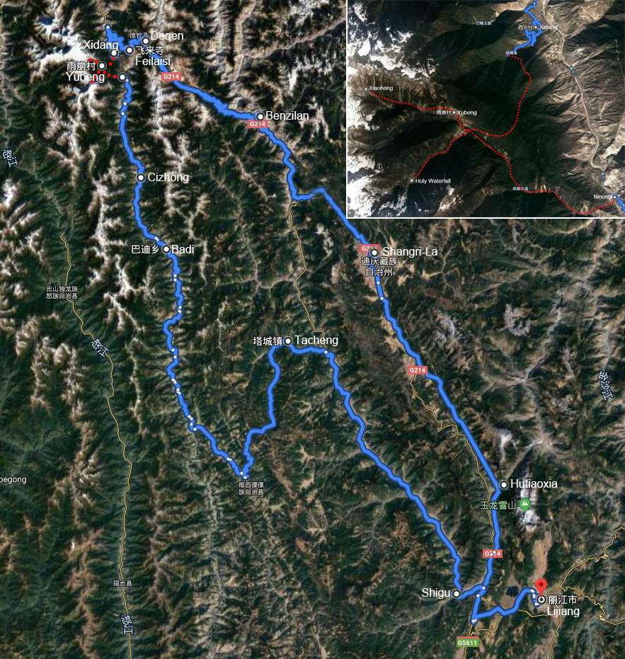 Escursionismo a Meili Xueshan nel Nord dello Yunnan
