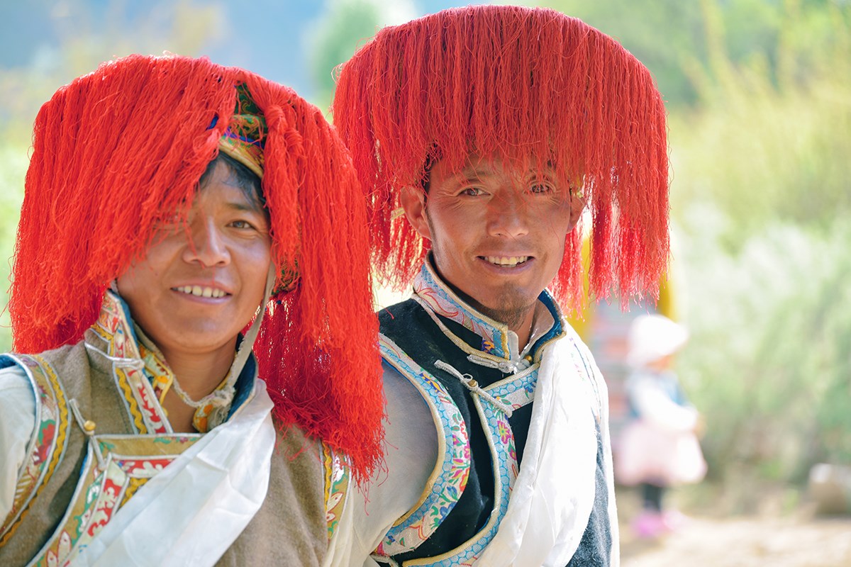 Ongkor Festival in Shannan, Tibet