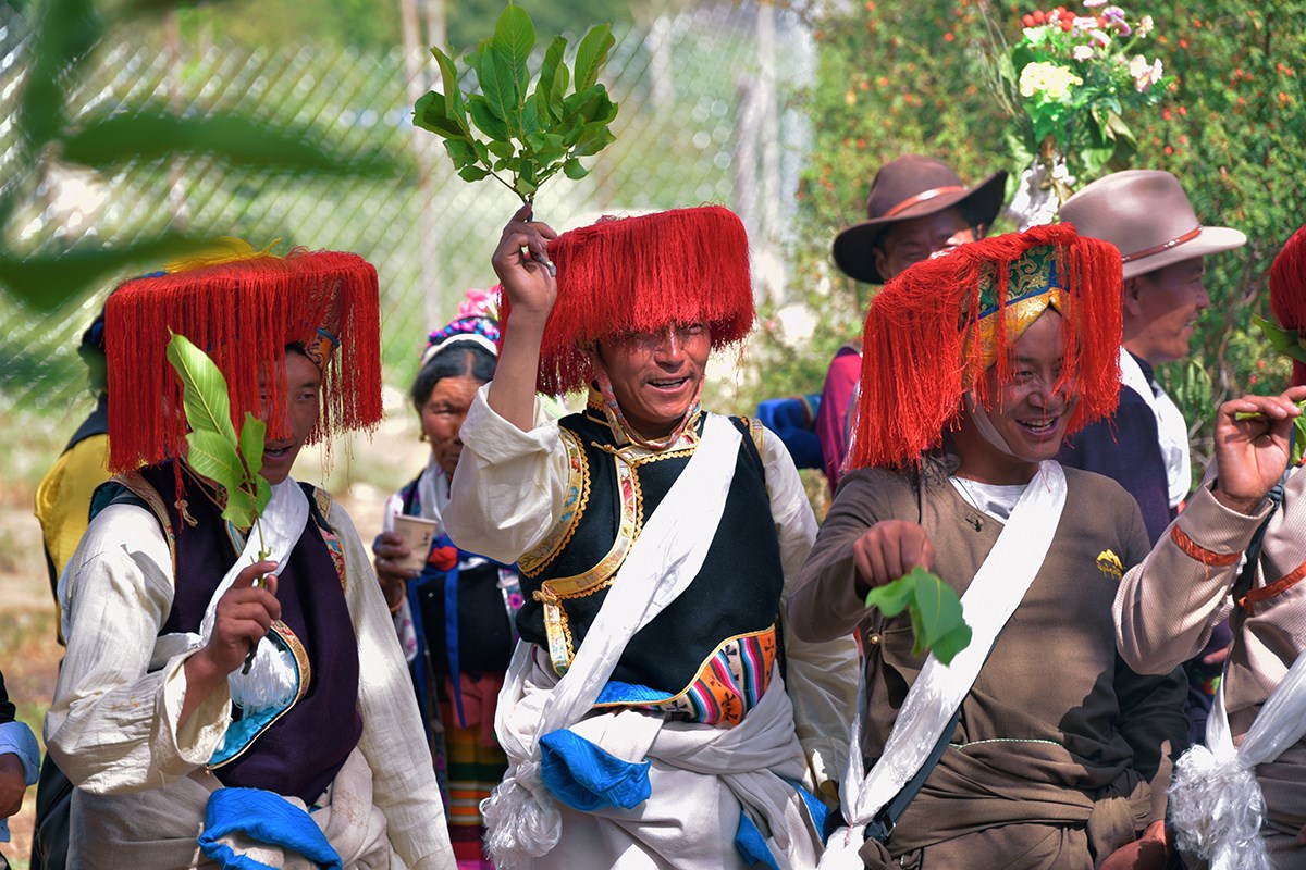 Ongkor Festival in Shannan, Tibet