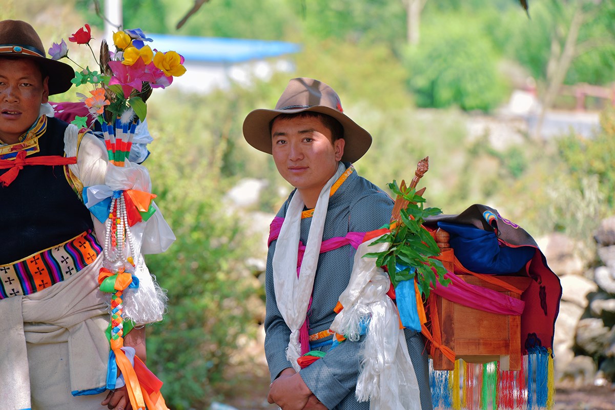 Ongkor Festival in Shannan, Tibet
