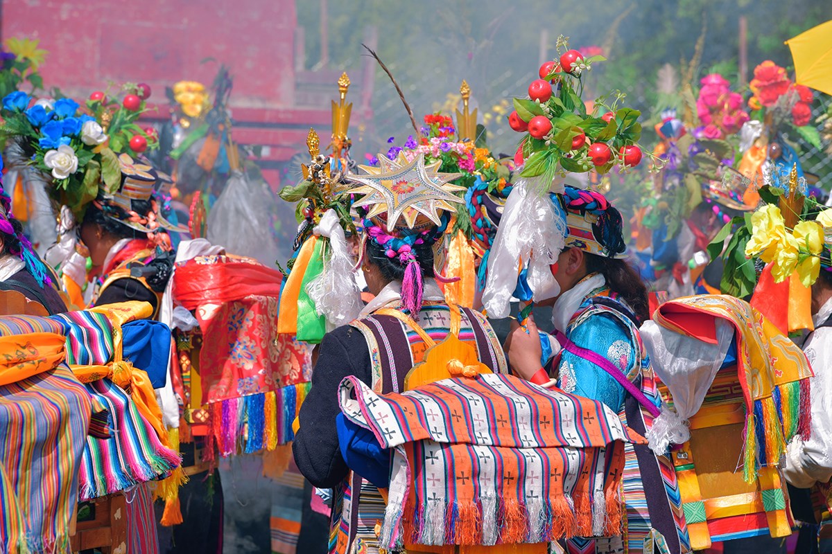 Ongkor Festival in Shannan, Tibet