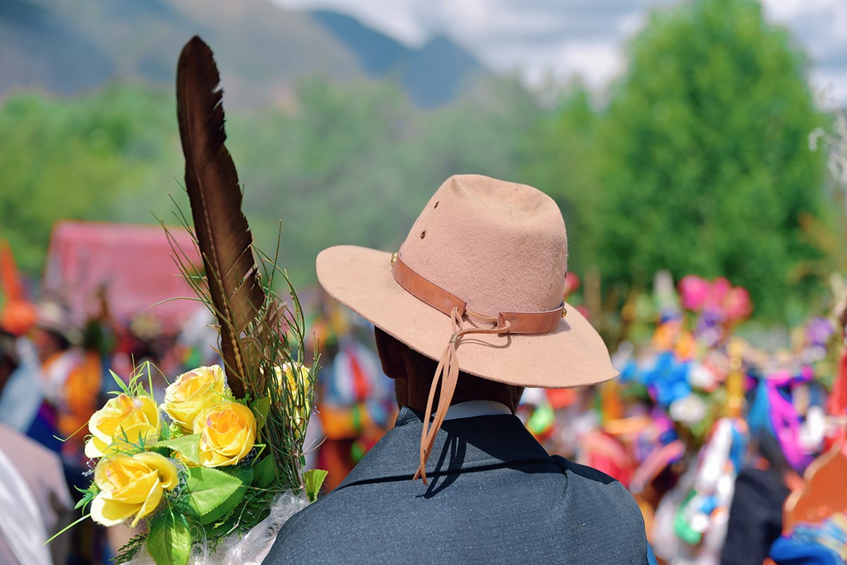 Ongkor Festival in Shannan, Tibet