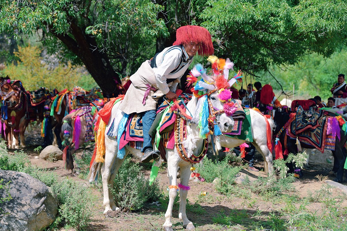 Ongkor Festival in Shannan, Tibet