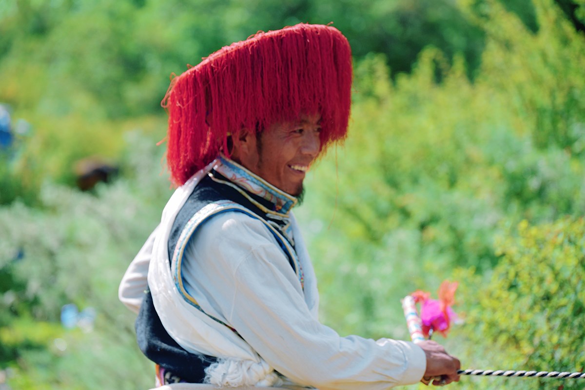 Ongkor Festival in Shannan, Tibet