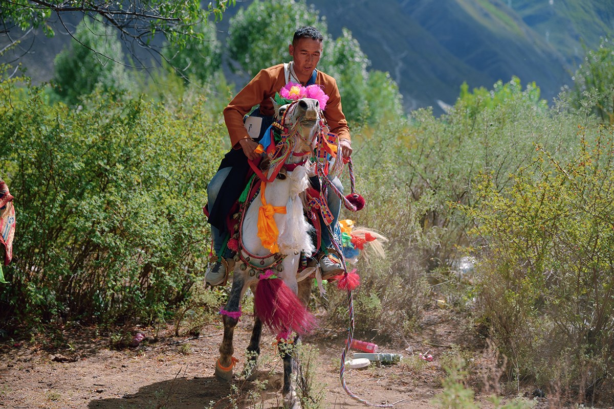 Ongkor Festival in Shannan, Tibet