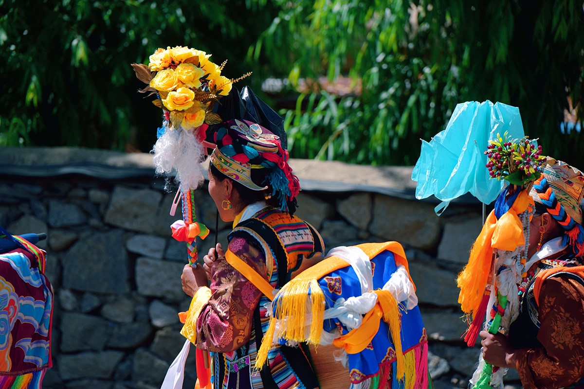 Ongkor Festival in Shannan, Tibet