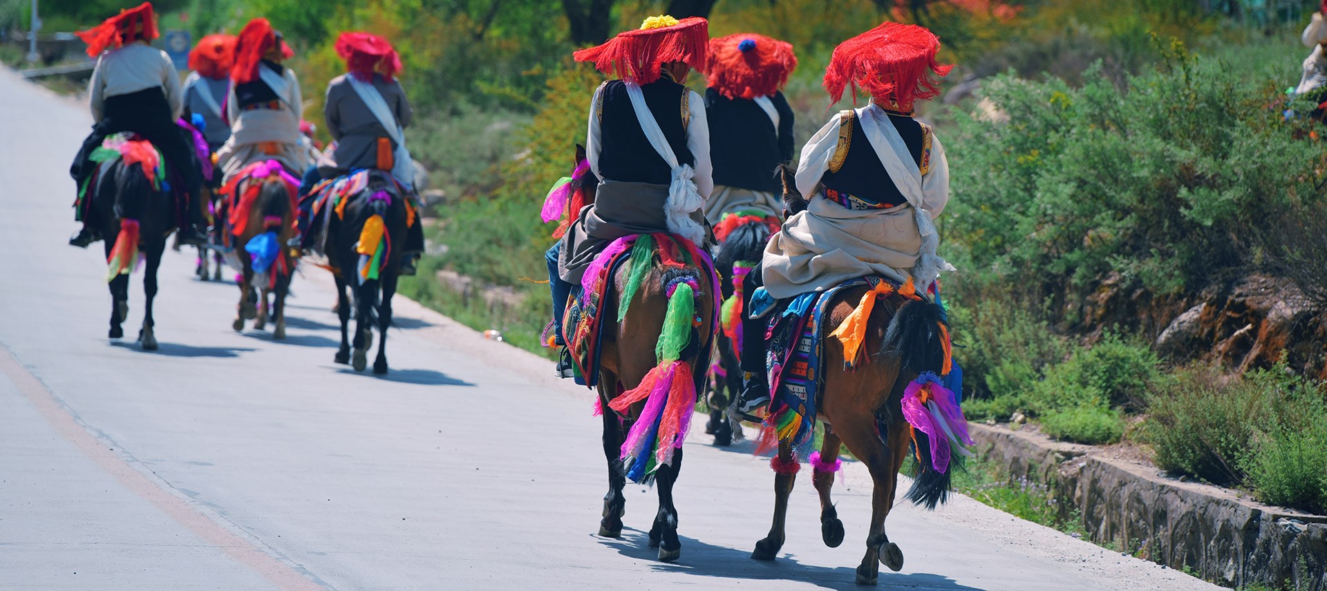 Festa di Ongkor in Tibet