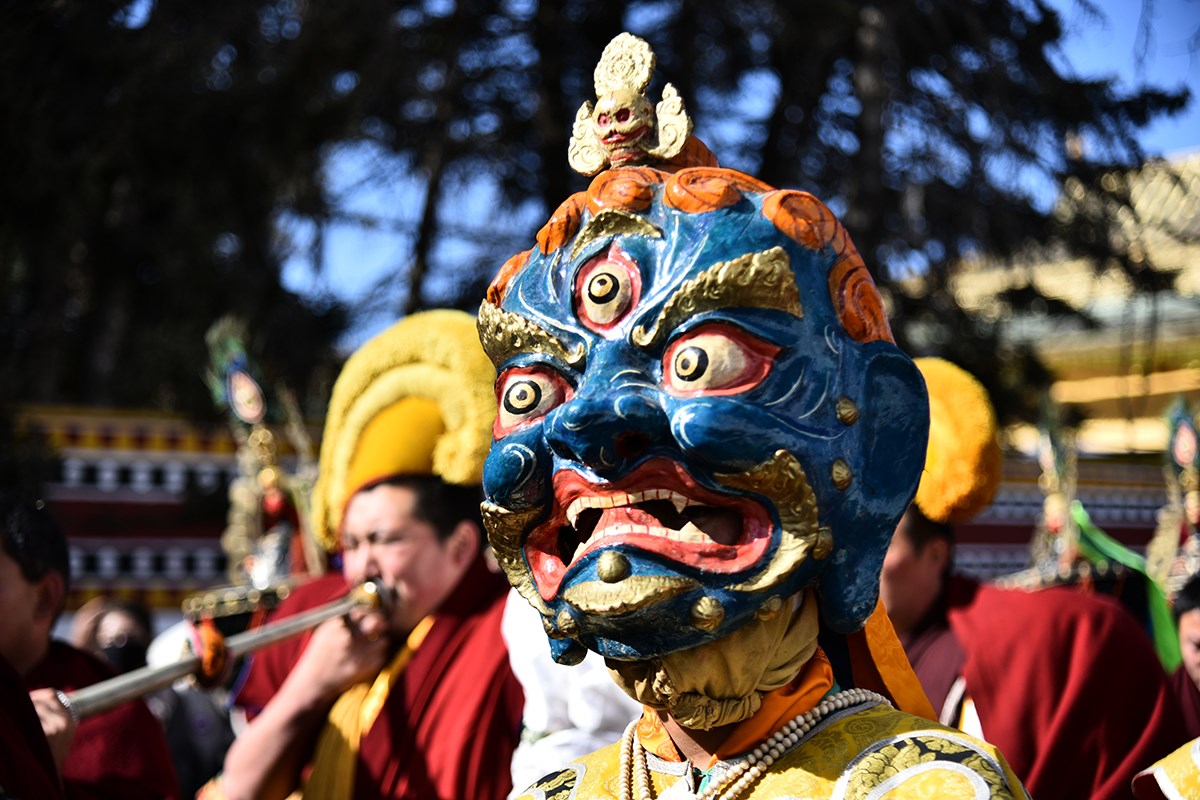 Monlam Festival (New Year Festival, Losar) in Aba