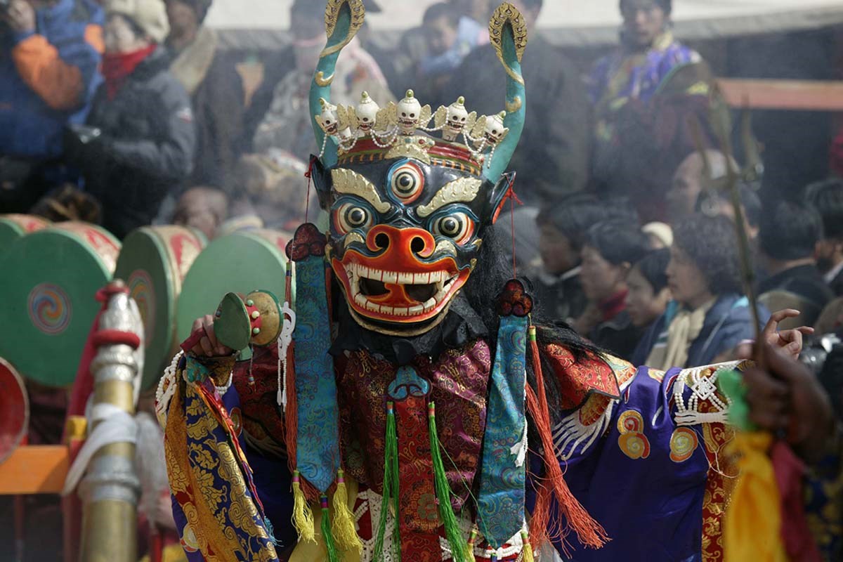 Monlam Festival (New Year Festival, Losar) in Tongren