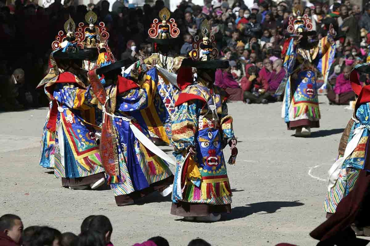 Monlam Festival (New Year Festival, Losar) in Tongren