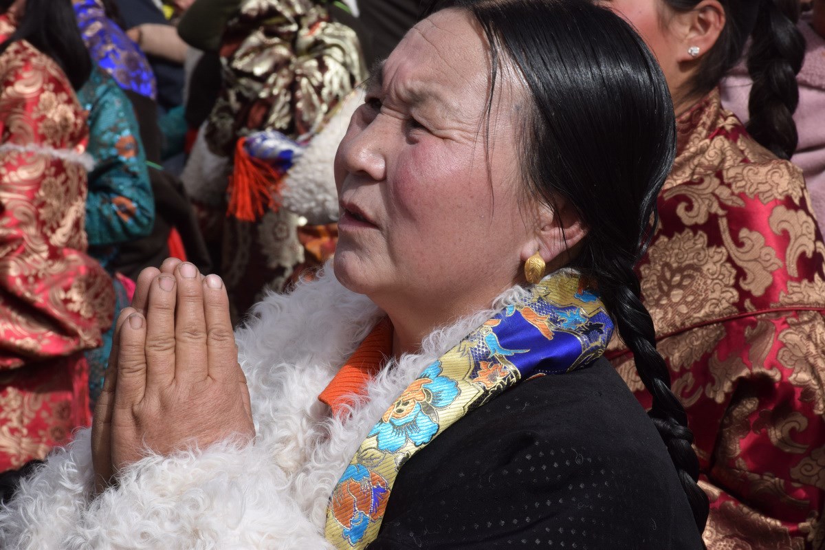 Monlam Festival (New Year Festival, Losar) in Tongren