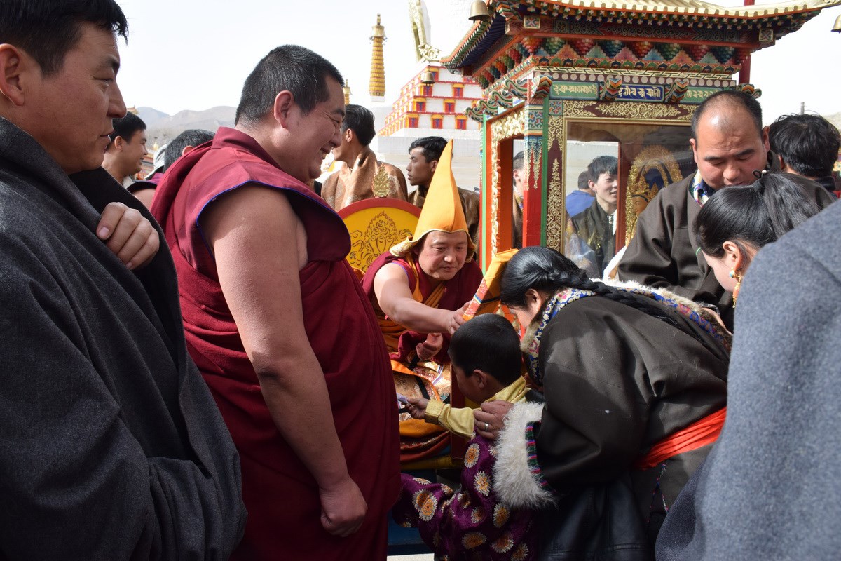 Monlam Festival (New Year Festival, Losar) in Tongren