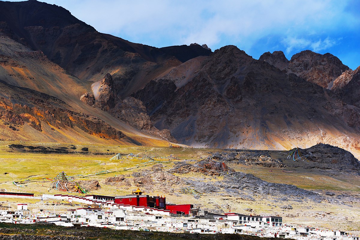 Village near Dangqiong Tso | Foto da Liu Bin
