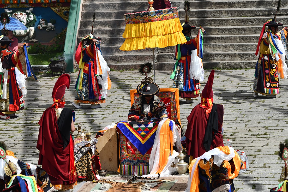 Tagong Mask Dance Festival | Foto da Liu Bin
