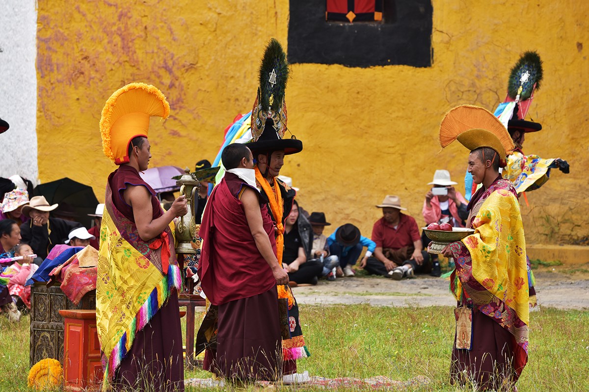 Mask Dance Festival at Huiyuan Temple | Foto da Liu Bin
