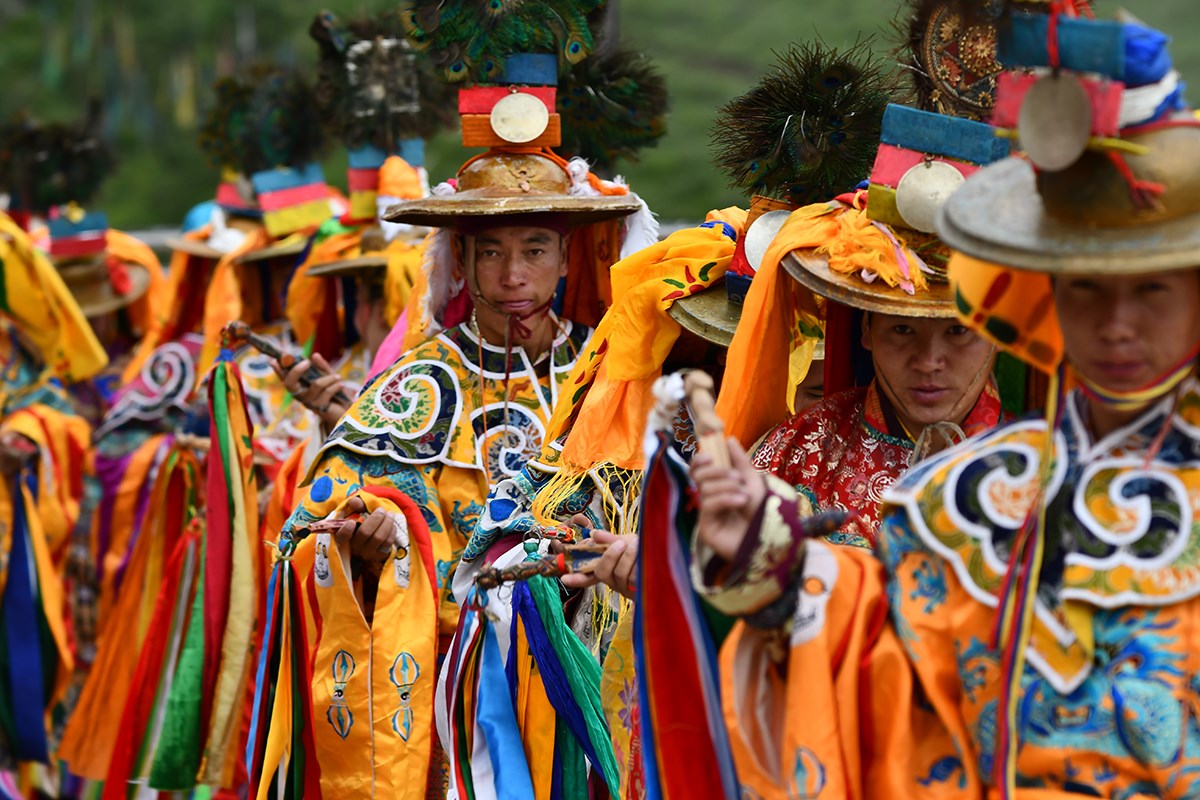 Mask Dance Festival at Katok Monastery | Foto da Liu Bin