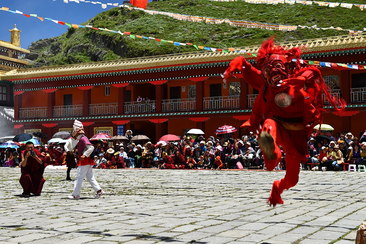 Tagong Mask Dance Festival | Foto da Liu Bin