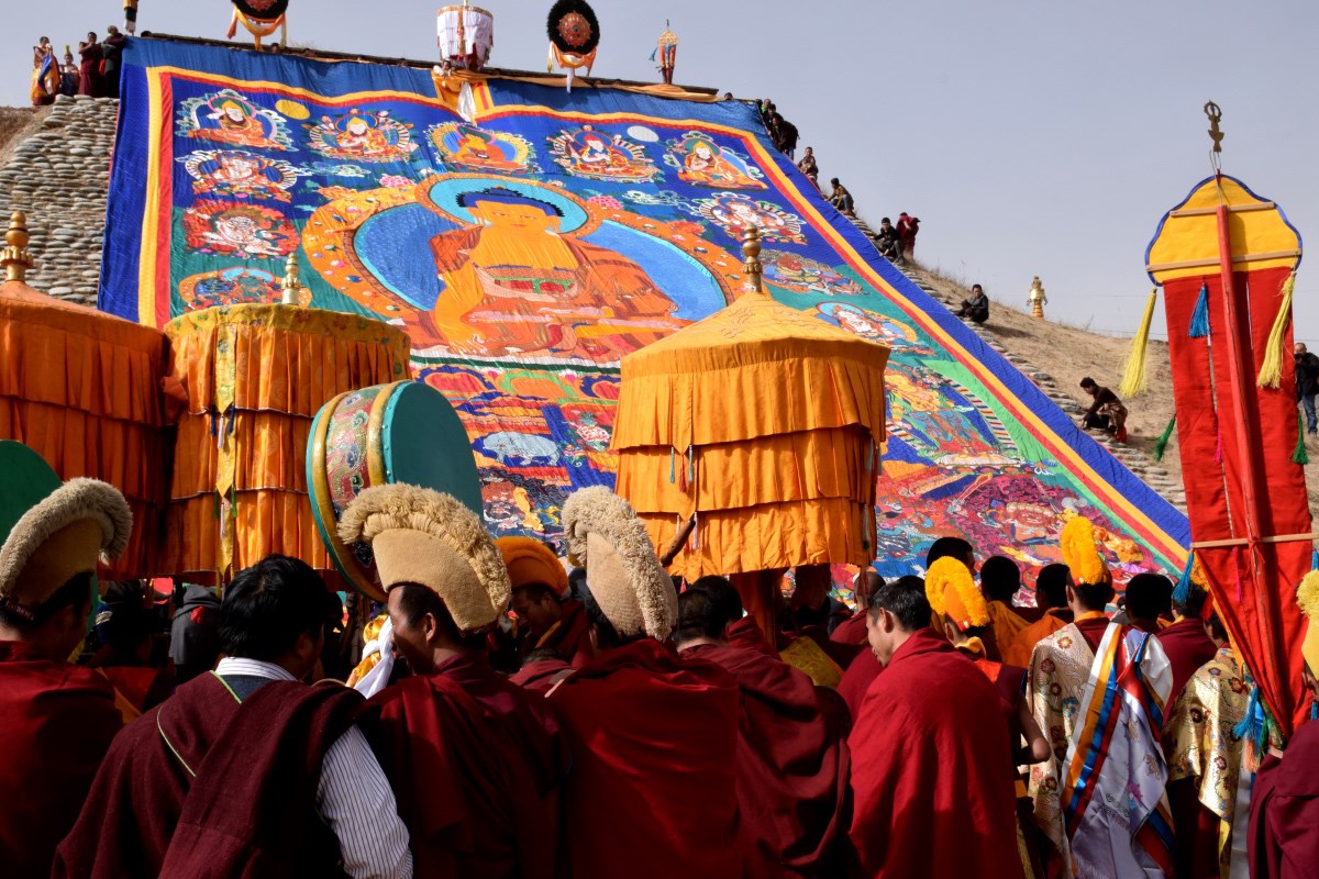 Monlam Festvial (Losar) in Langmusi | Foto da Prof. Hans Först