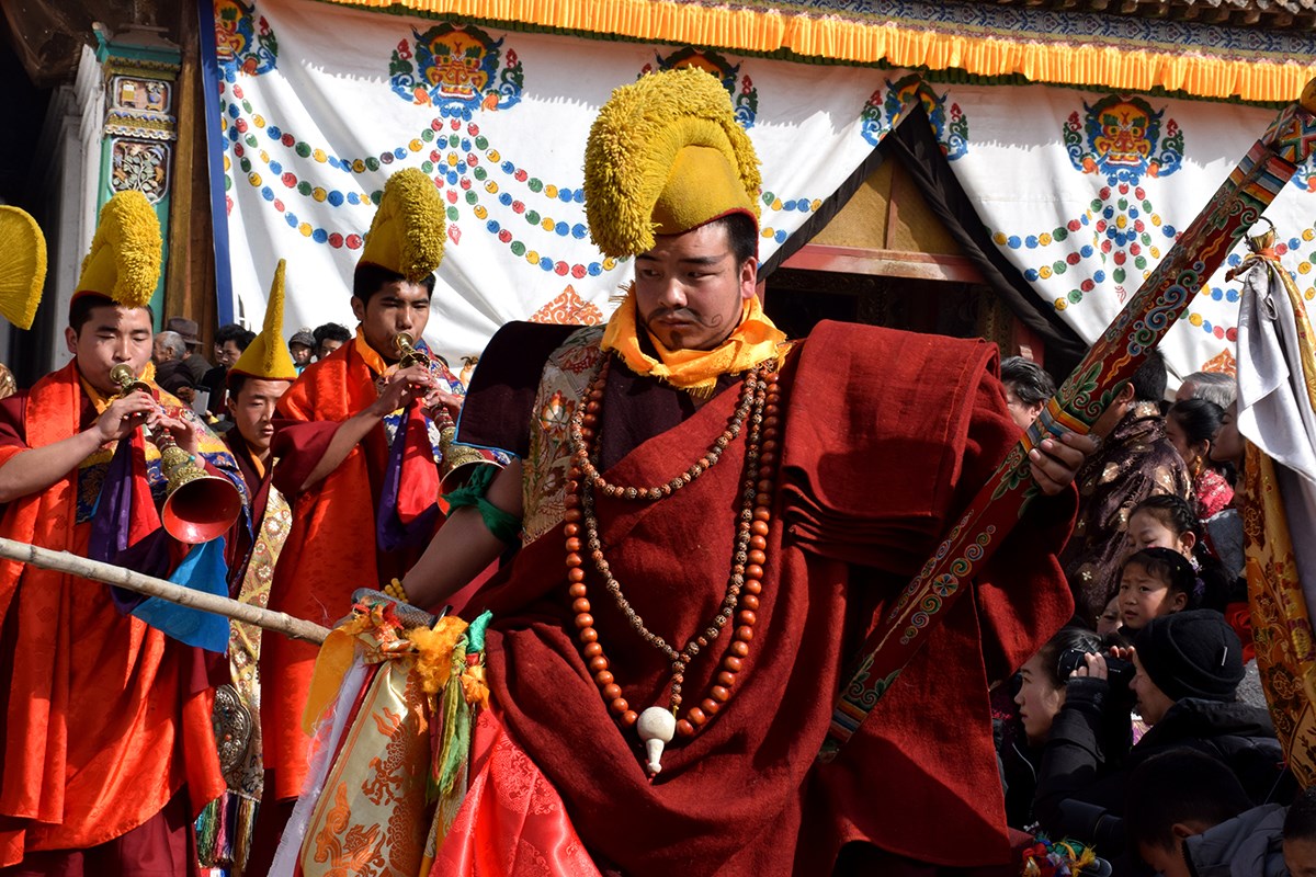Monlam Festvial (Losar) in Tongren  | Foto da Prof. Hans Först