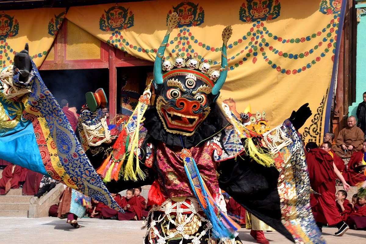 Monlam Festvial (Losar) in Tongren  | Foto da Prof. Hans Först