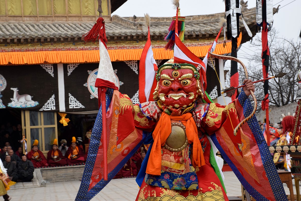Monlam Festvial (Losar) in Tongren  | Foto da Prof. Hans Först