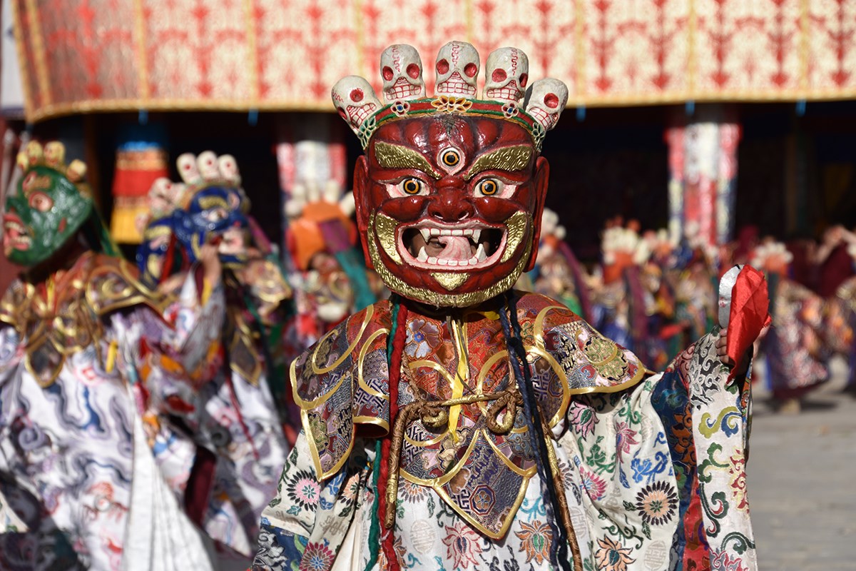 Mask Dance Festival during Great Prayer in Summer | Foto da Yang Zeru