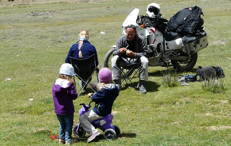 Camping in West Tibet Ali