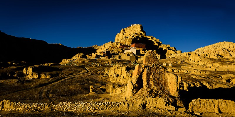 Ruins of Guge Kingdom in Tsada