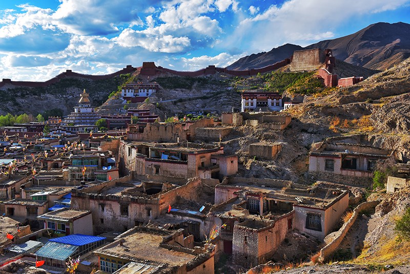 Pelkhor Monastery in Gyantse