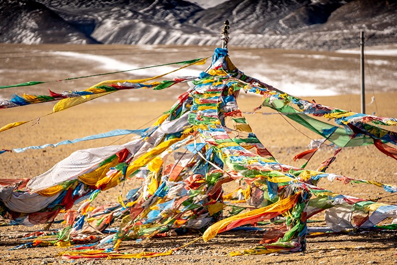 Prayer Flags in Tibet