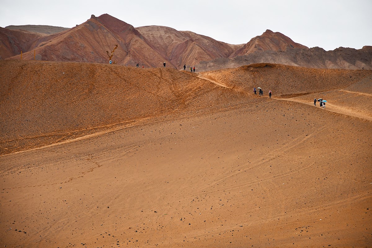 Flaming Mountains | Foto da  Liu Bin