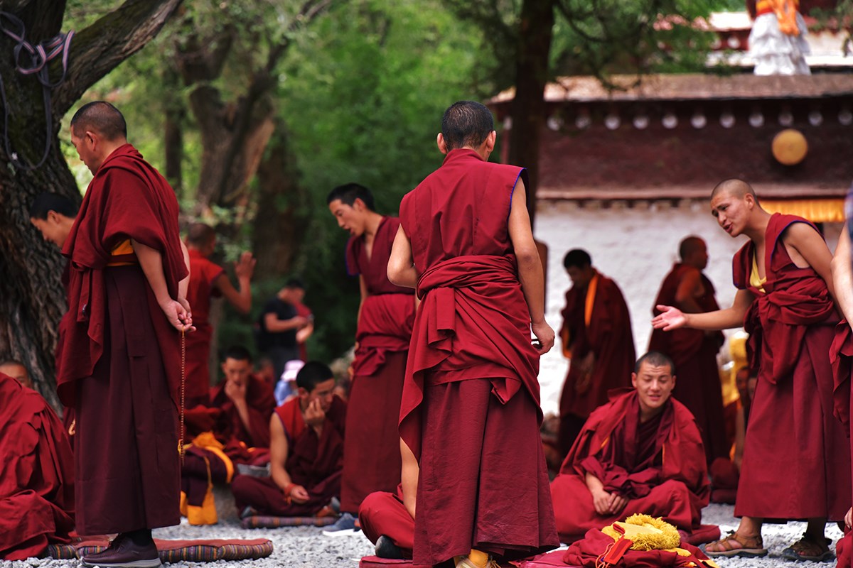 Debate in Sera Monastery | Foto da Liu Bin