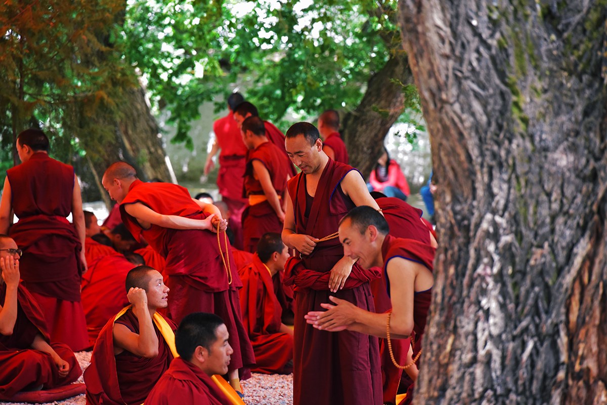 Debate in Sera Monastery | Foto da Liu Bin