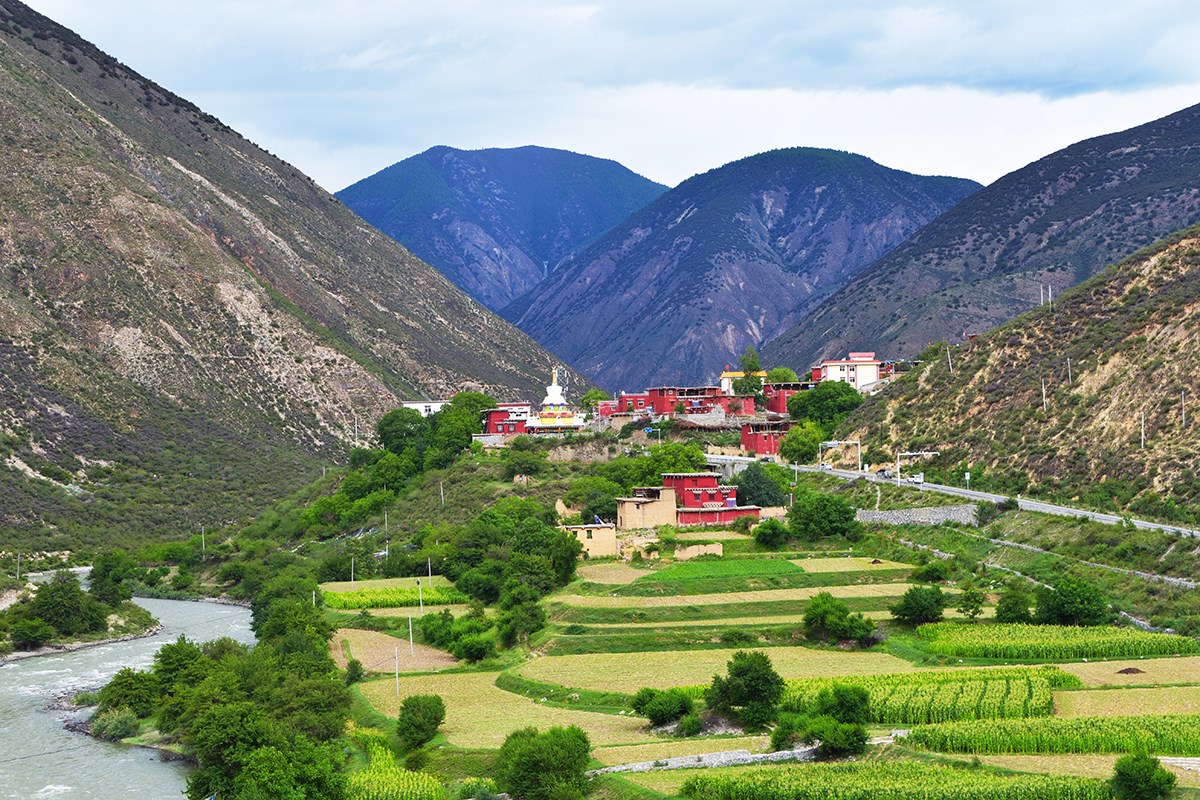 Village in Baxoi | Foto da Liu Bin