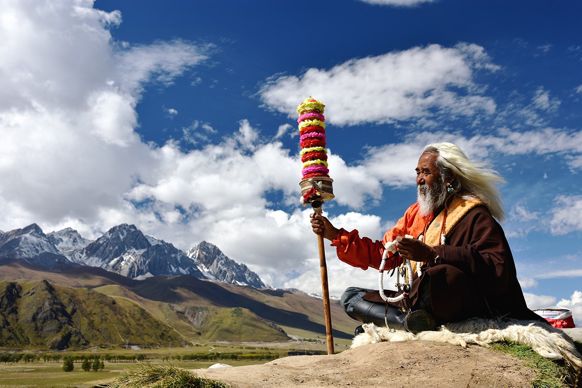 Old Khampa Tibetan | Foto da Liu Bin