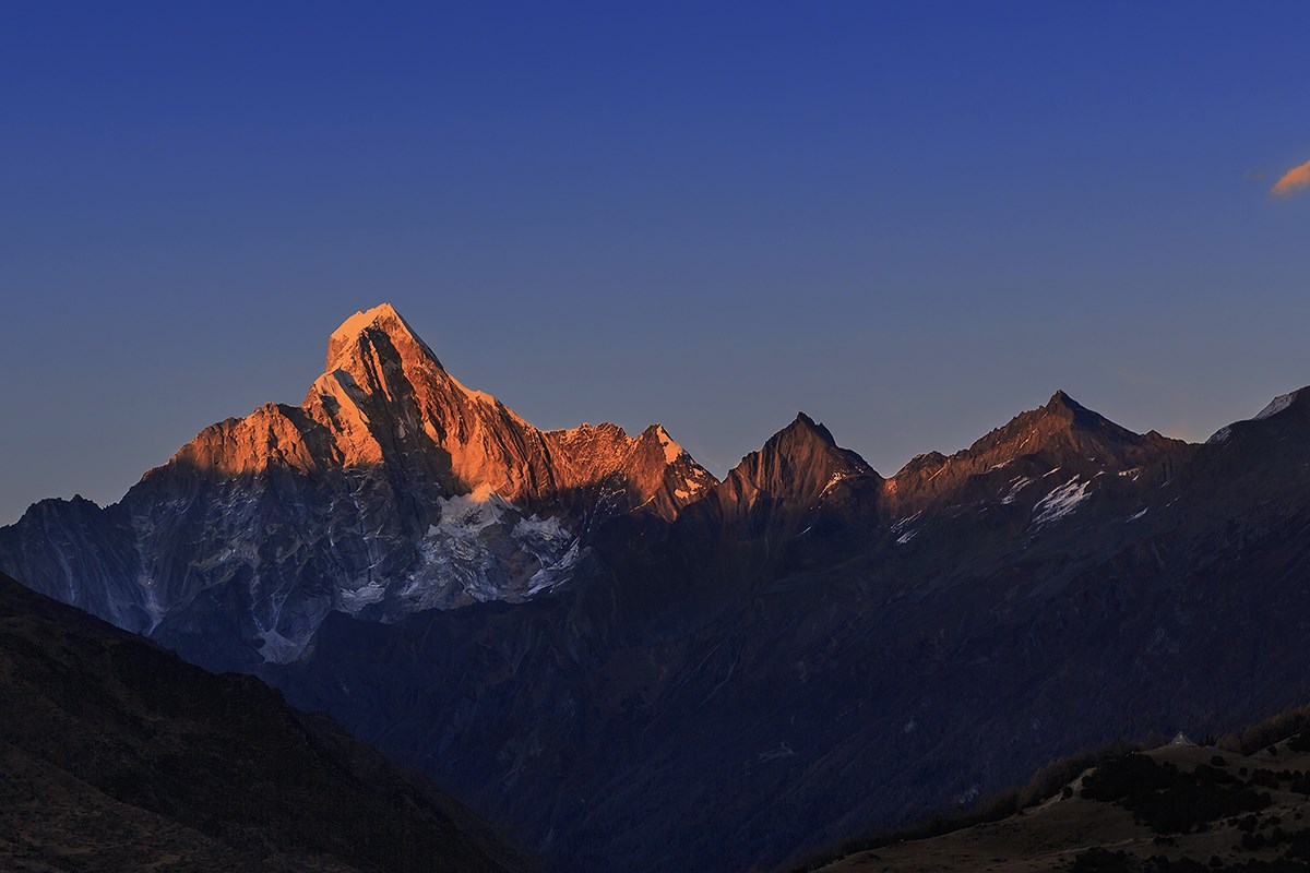 Sunset of Siguniang Shan | Foto da Liu Bin
