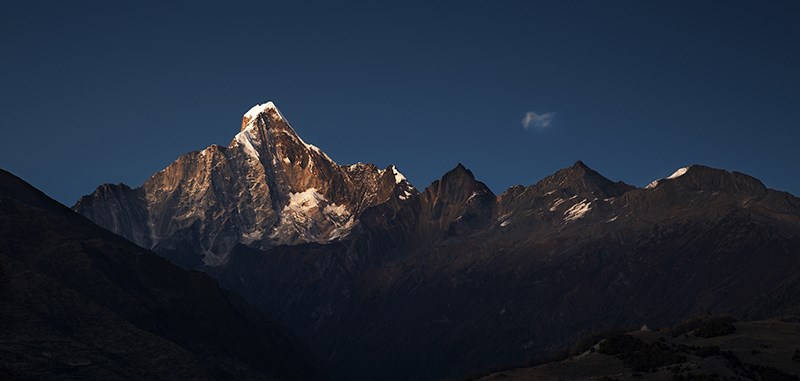 Siguniangshan Sunset