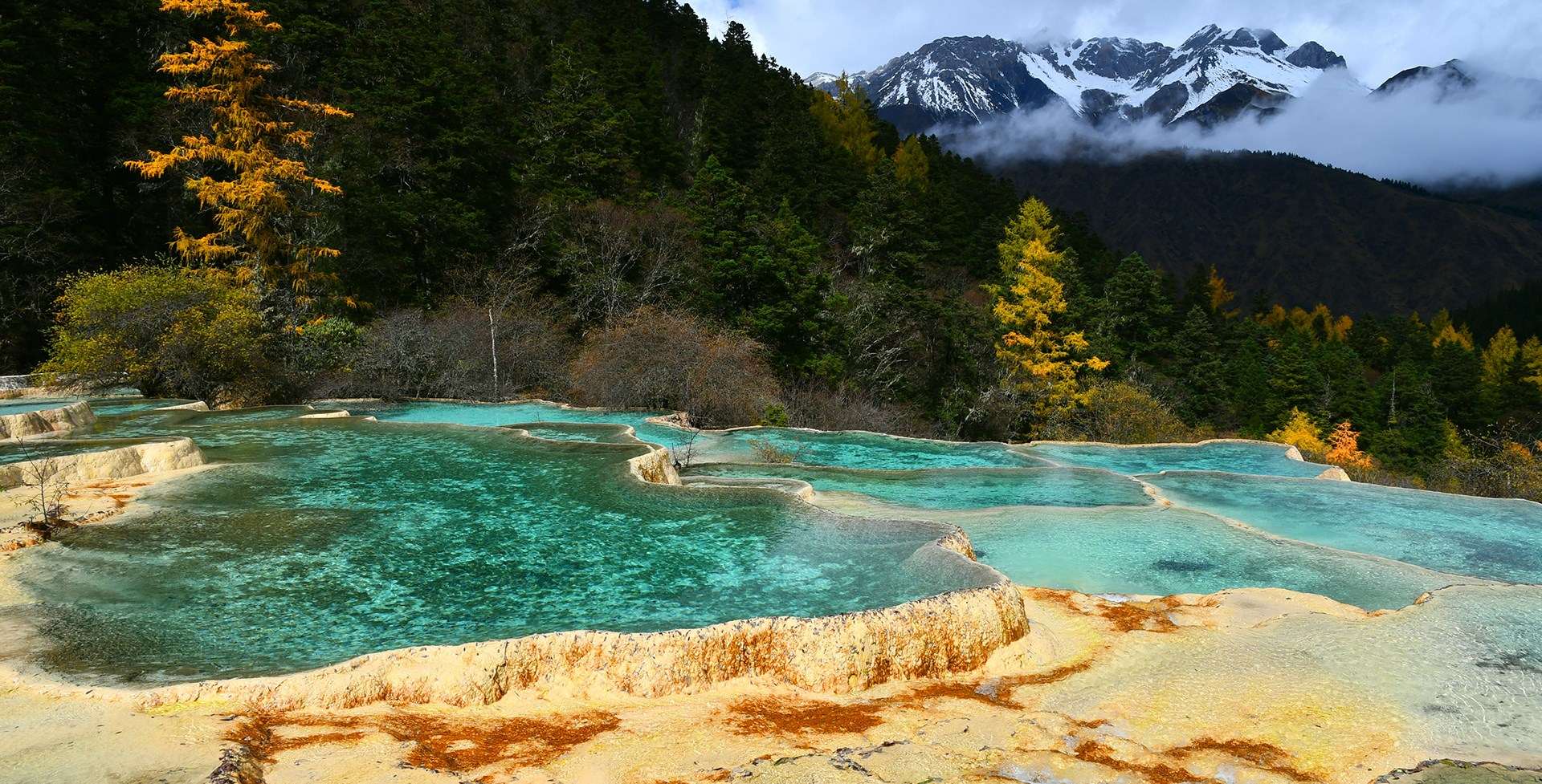 Cina Classico con Panda, Huanglong e Jiuzhaigou