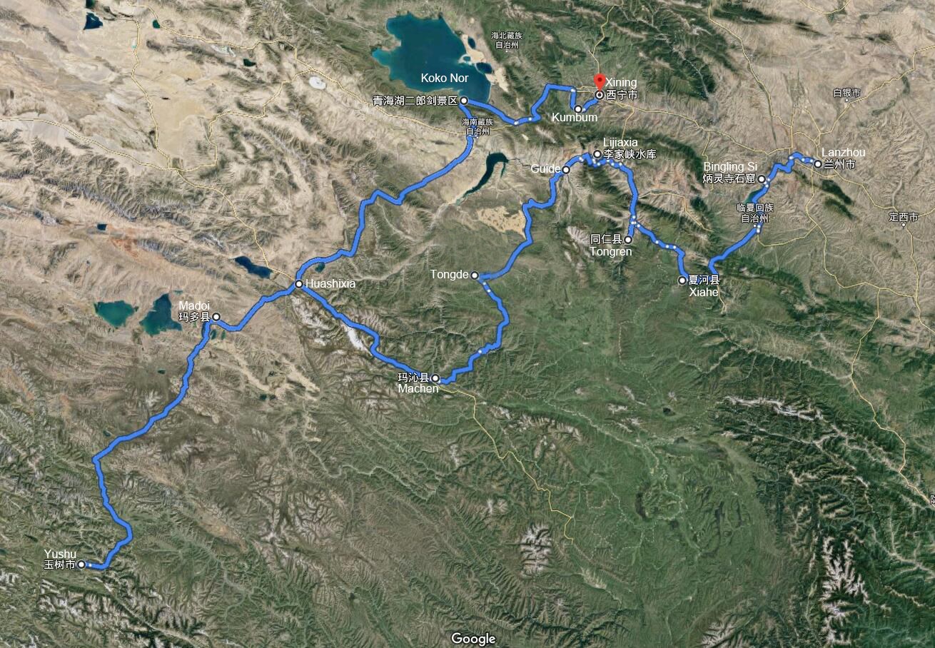 Amdo-Kham in Gansu e Qinghai